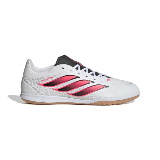 Adidas Predator Club IN Sala - Branco/Vermelho/Preto